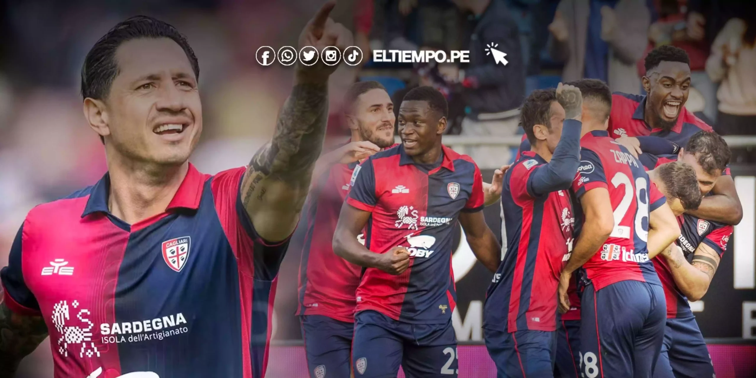 Gianluca Lapadula: Cagliari se impone 2-1 sobre Atalanta y se aleja del descenso