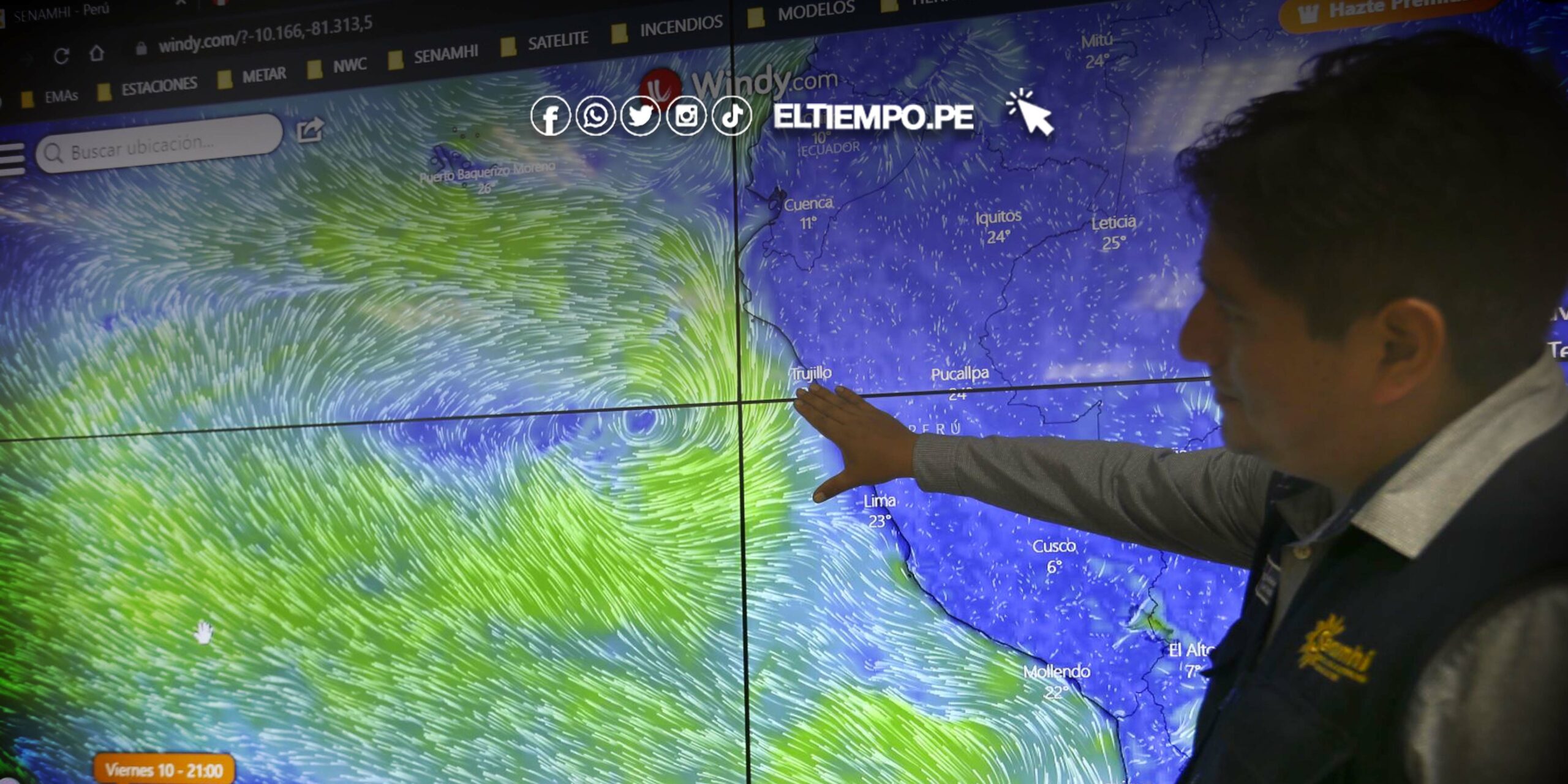 Alerta meteorológica: Senamhi pronostica lluvias y tormentas eléctricas desde el 9 de abril