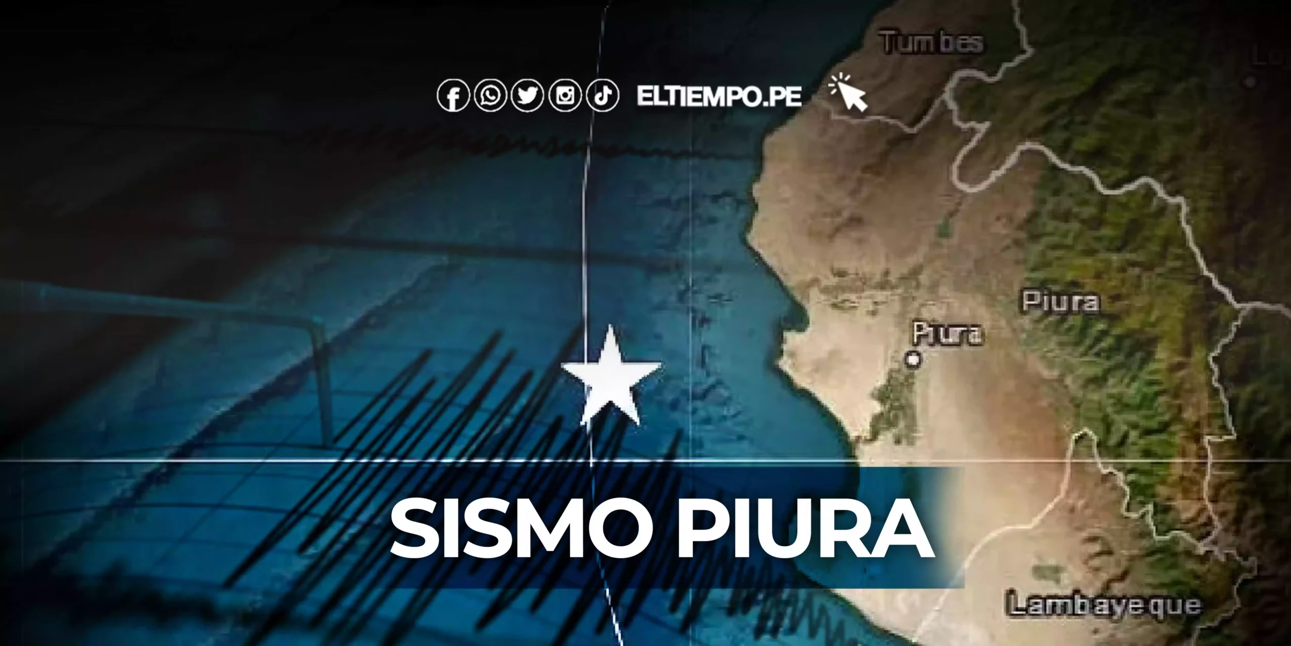 Sismo de 4.1 sacude la región de Piura: ¿Hubieron daños?