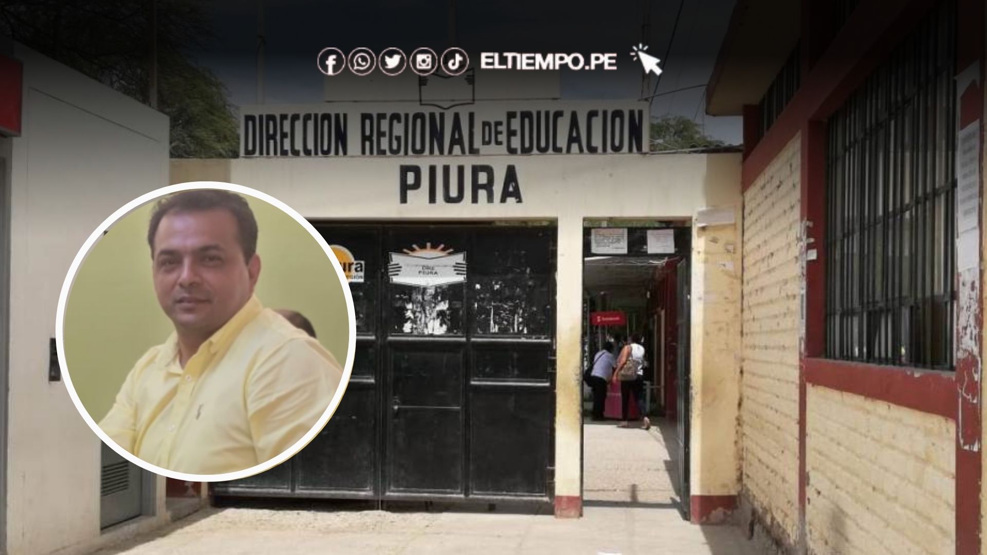 Designan a Wilmer González como nuevo director regional de Educación en Piura