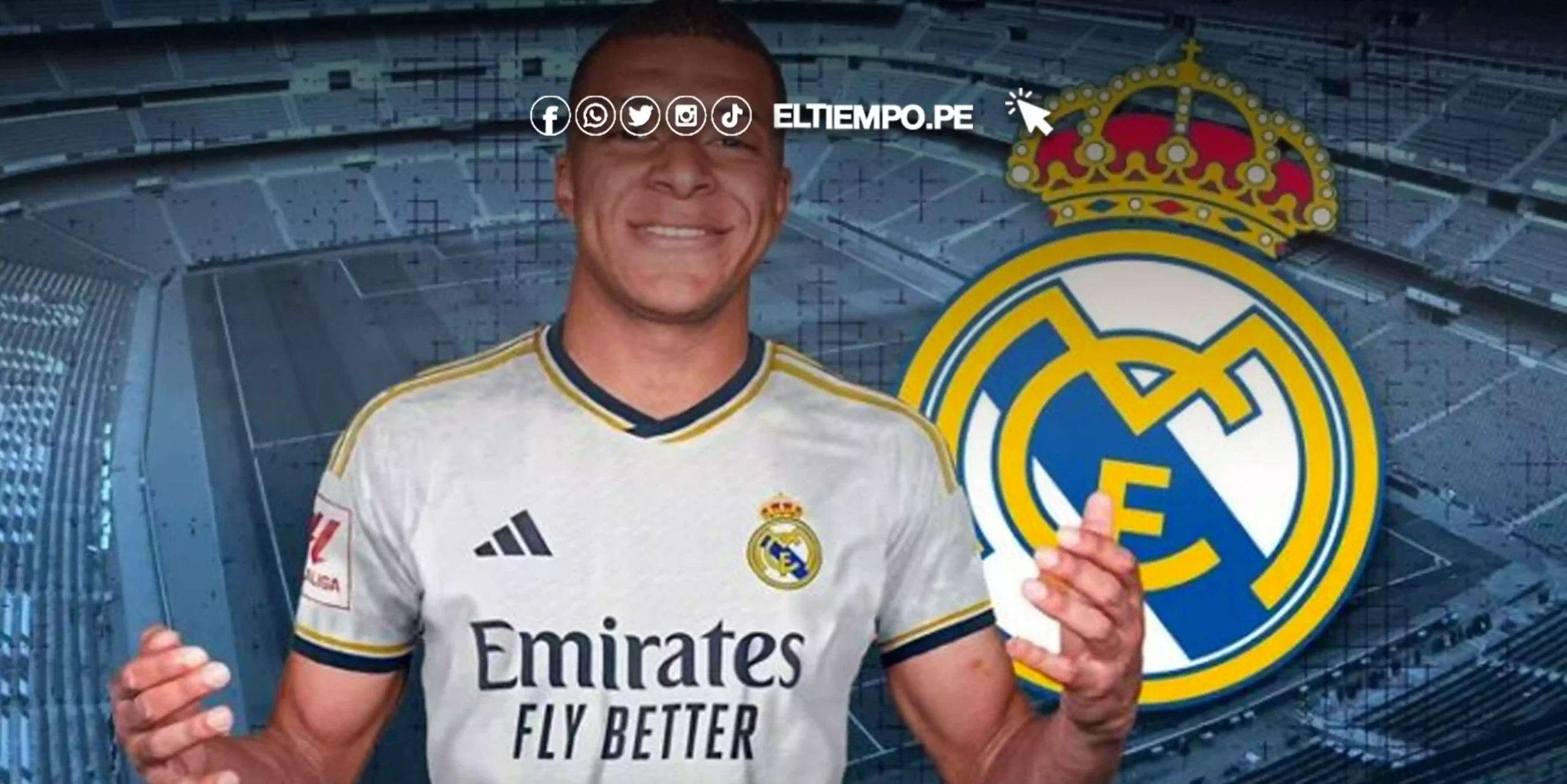 La utilizará Mbappé: Conoce la nueva camiseta del Real Madrid para la temporada 2024-25