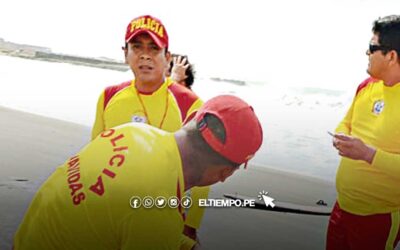 Turistas rescatan a dos menores que eran arrastrados en el mar