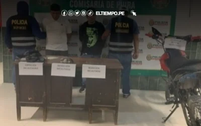 Intervienen a dos sujetos por tercera vez tras cometer en Piura