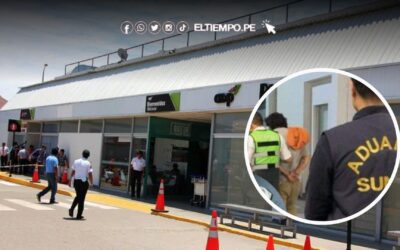 Piura: Pasajero sorprendido con drogas en su mochila antes de abordar un vuelo