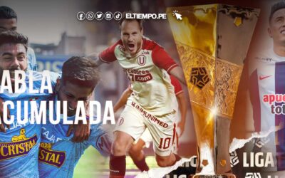 Tabla acumulada de Liga 1 2023 EN VIVO: ¿Cuáles son las posiciones tras el triunfo de Universitario?