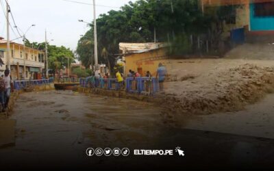 Lluvias en Piura: paiteños amanecen con intensa precipitación pluvial