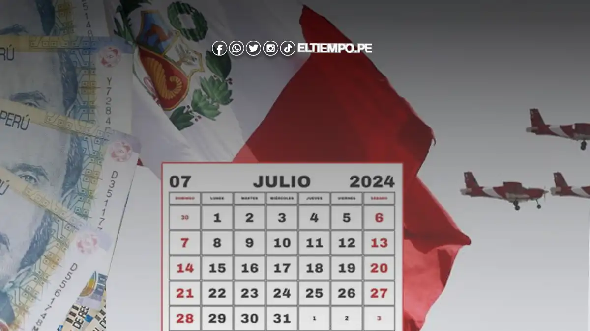 Pago de feriado 23, 28 y 29 de julio Pago de feriado 23, 28 y 29 de julio