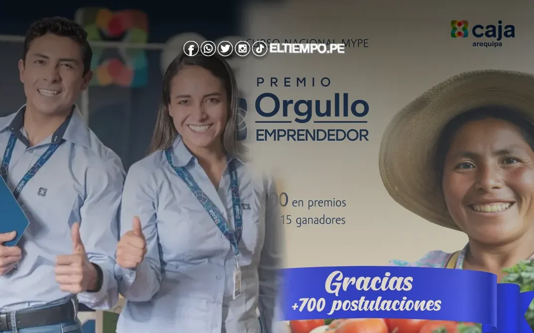 ¿Bono Premio Orgullo Emprendedor en Caja Arequipa? Conoce aquí al ganador