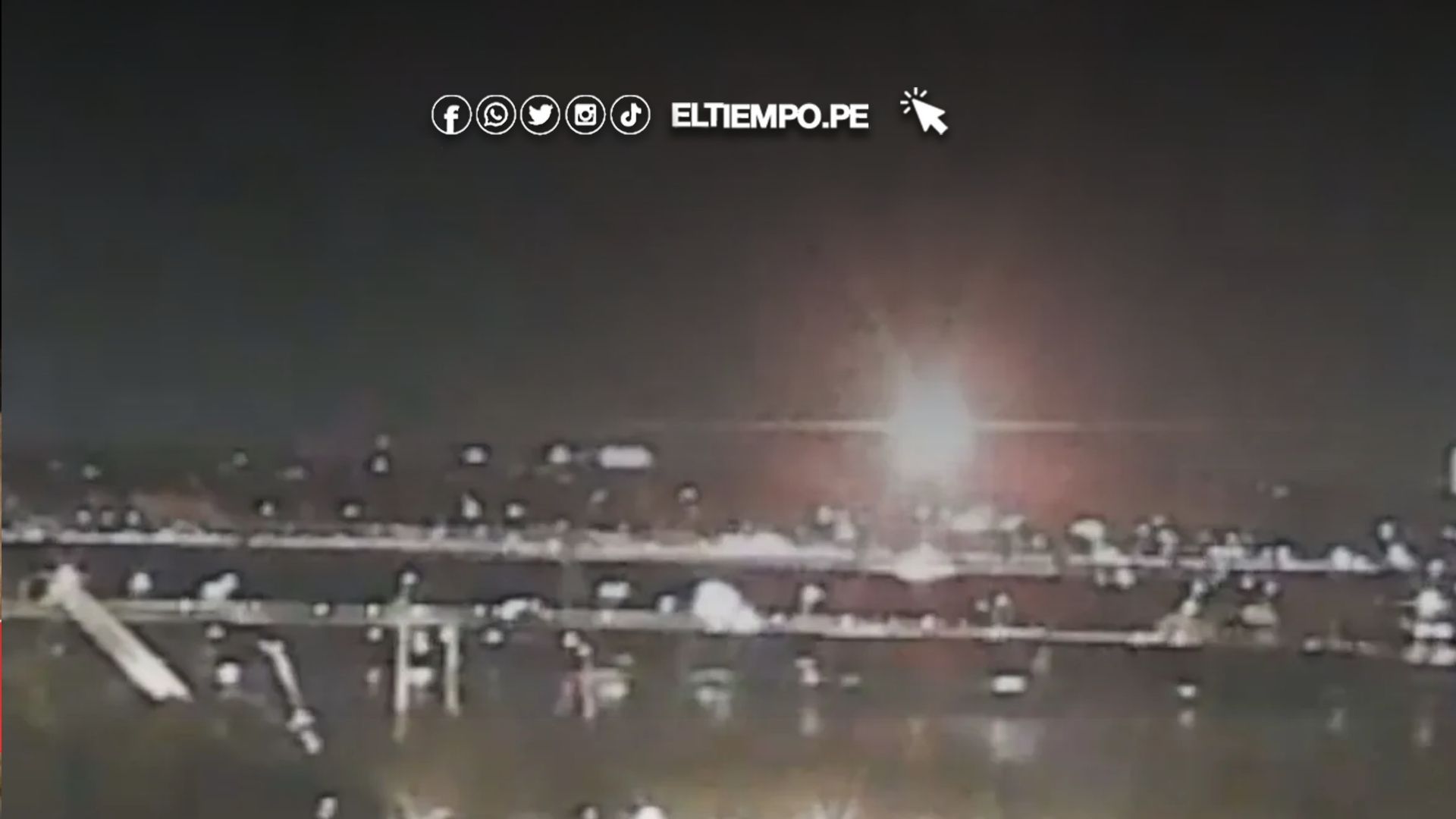 choque entre avión y helicóptero