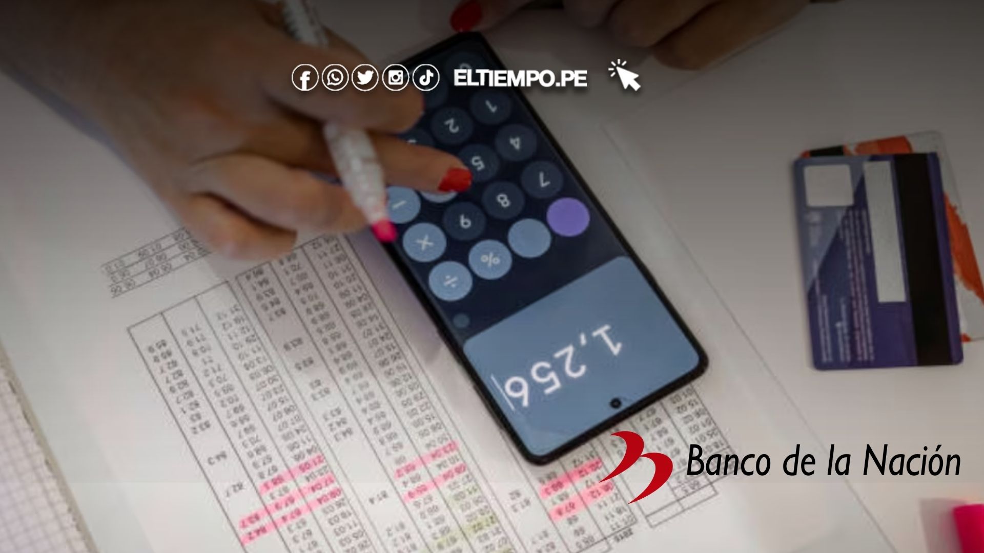 banco de la nación préstamos para comprar deudas