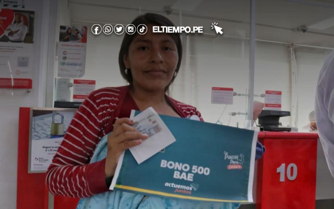 Bono Emergencias de 500 soles BAE 2025: Requisitos para ser beneficiario