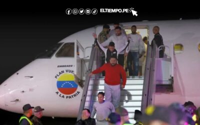 Más de 170 inmigrantes venezolanos deportados a Guantánamo llegan a su país