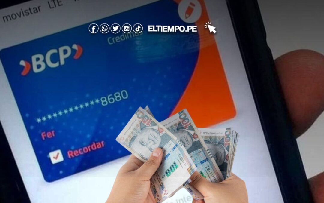 BCP préstamo personal marzo 2025: Solicita 3000 soles para pagar deudas