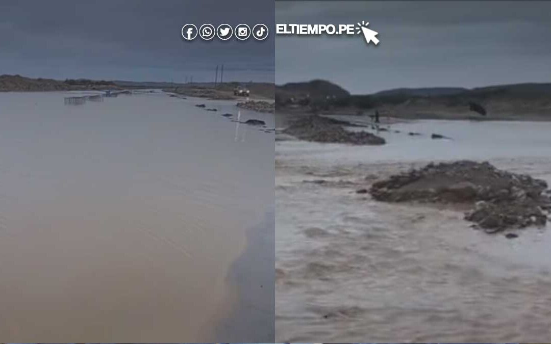 Piura: Lobitos queda aislado tras activación de quebradas por intensa lluvia