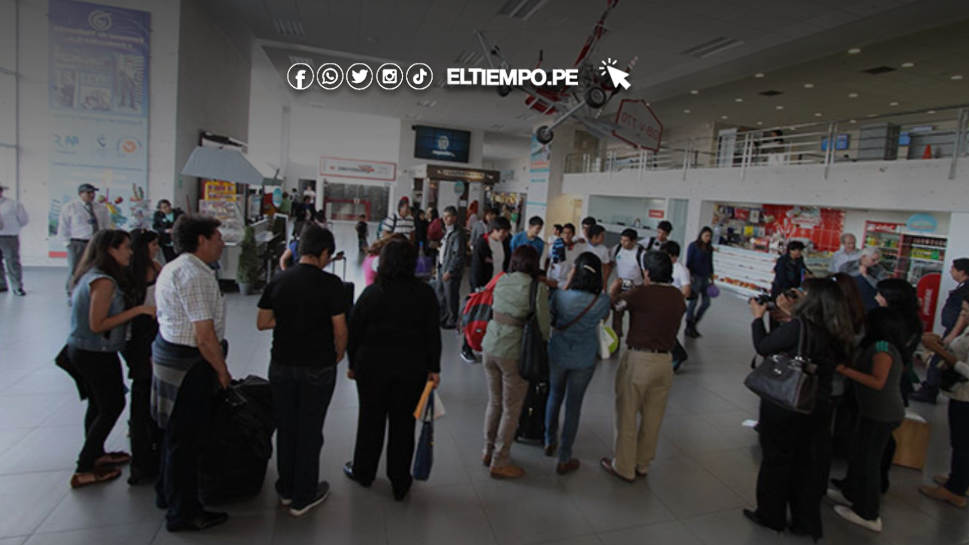 Mal tiempo en Arequipa afecta vuelos y deja a pasajeros varados en el Aeropuerto Alfredo Rodríguez Ballón