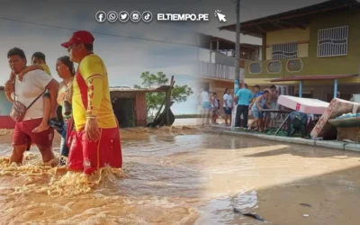 Tumbes: desborde de río afecta cerca de 200 familias y alcalde pide declarar en emergencia a la región