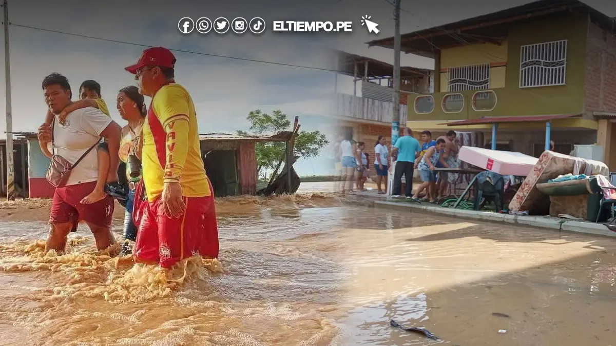 Desborde del río Tumbes