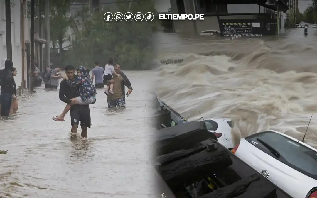 Argentina: confirman trece muertos por inundaciones en Bahía Blanca