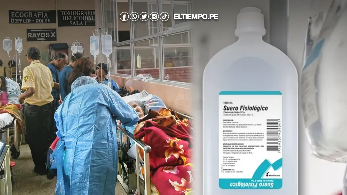 Caso de suero fisiológico Perú Caso de suero fisiológico Perú