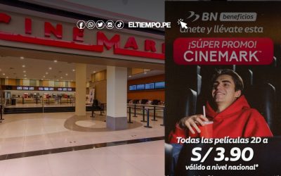 Entradas Cinemark a 3.90 soles con Banco de la Nación 2025: LINK de compra y todos los detalles de la promoción