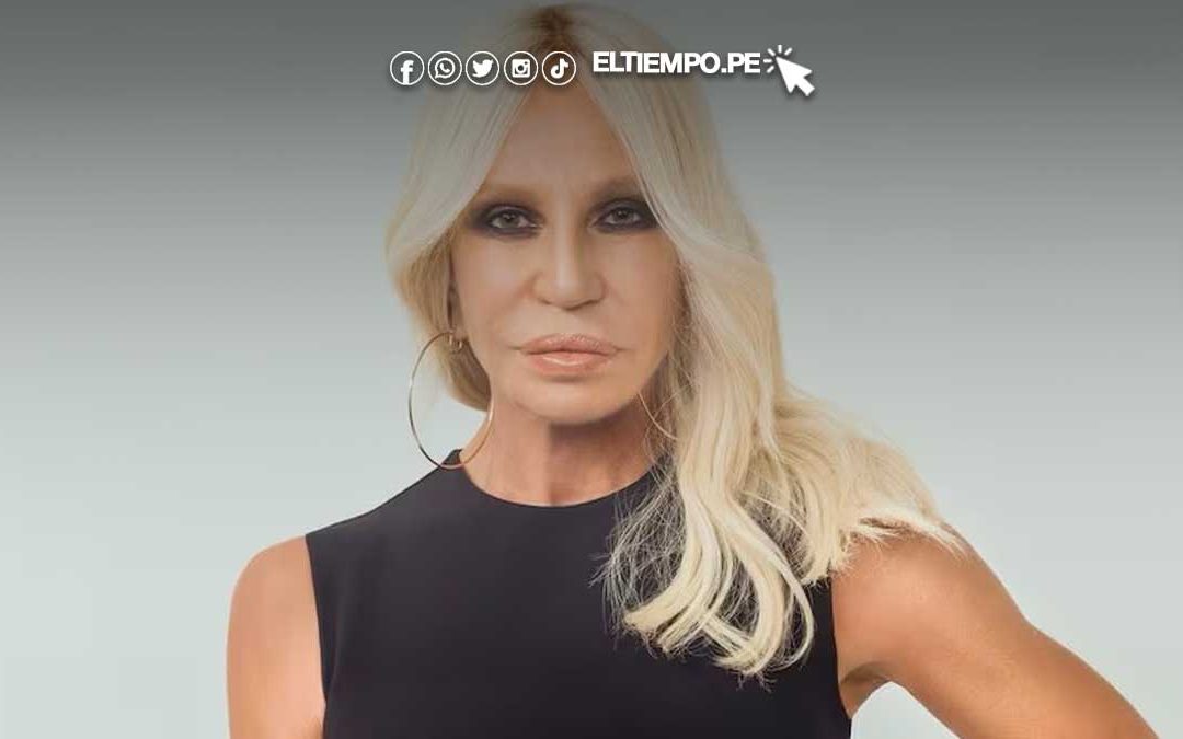 Donatella Versace deja la dirección creativa de Versace