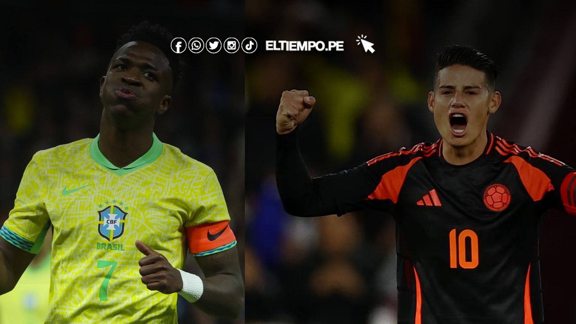 gol caracol tv hoy brasil vs colombia 2025