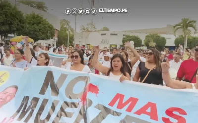 Piura, Sullana y Lima marchan contra la inseguridad ciudadana y criminalidad