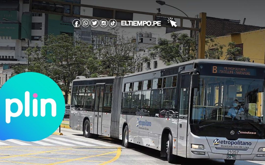 Recargar tarjeta del Metropolitano con Plin 2025: Estos son los pasos a seguir
