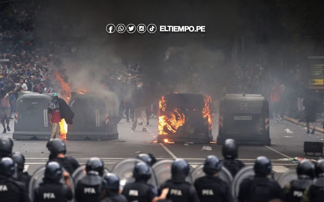 Argentina: protesta de los jubilados deja más de 100 detenidos y 20 heridos