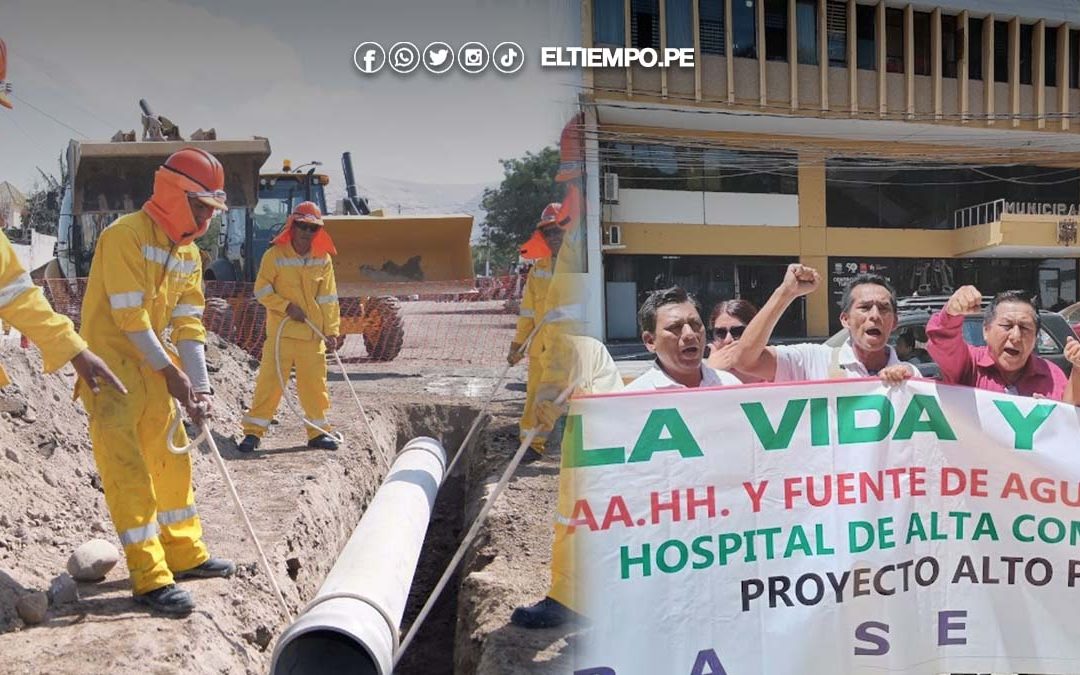 Piura: Temen nueva  postergación en licitación de obra de los 105 AA.HH