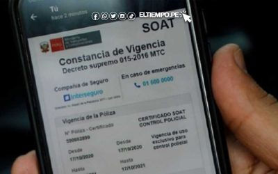 SBS presenta su nuevo reporte SOAT/CAT sobre pólizas de seguro vehicular