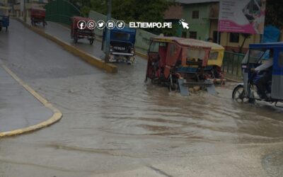 Sullana: Intensa lluvia provoca un caos en la ciudad