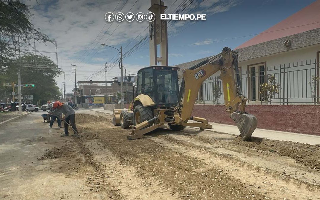 Piura: Esta semana reabrirán avenida Grau, entre Vice con Vallejo