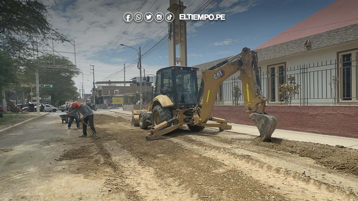 Trabajos en avenida Grau Trabajos en avenida Grau