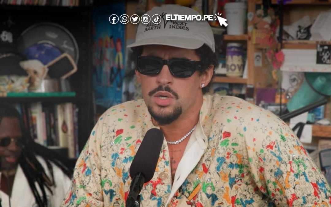 Bad Bunny presume aparece en el «Tiny Desk» y resalta sus raíces puertorriqueñas