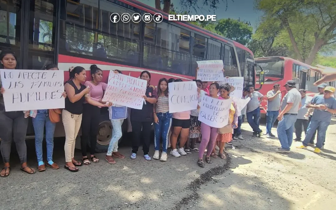 Piura: Empresa de transporte Nueva Alternativa denuncia que pretenden expectorarlos del servicio