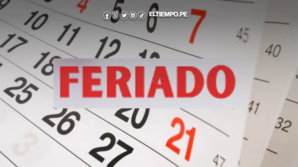Viernes 11 de abril es feriado en Perú