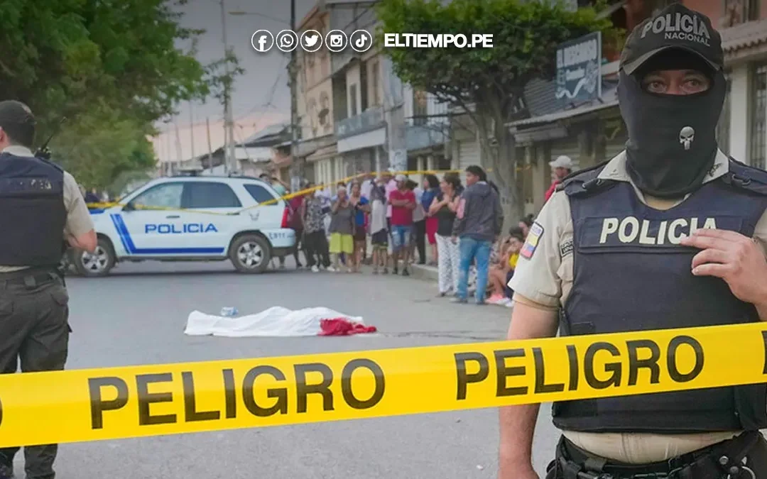 Ecuador registra un asesinato por cada hora