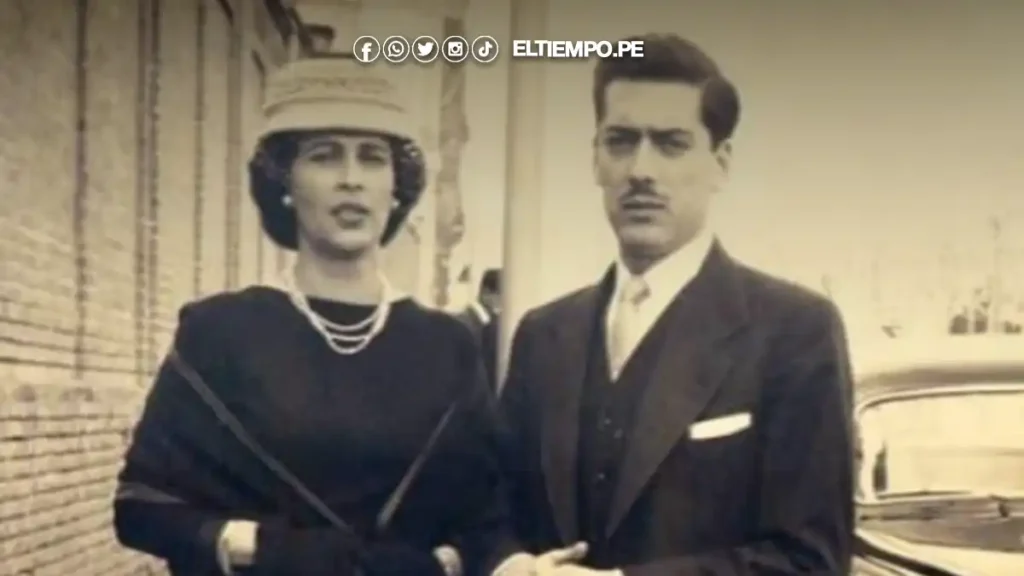Julia Urquidi Illanes y Mario Vargas Llosa en 1959.