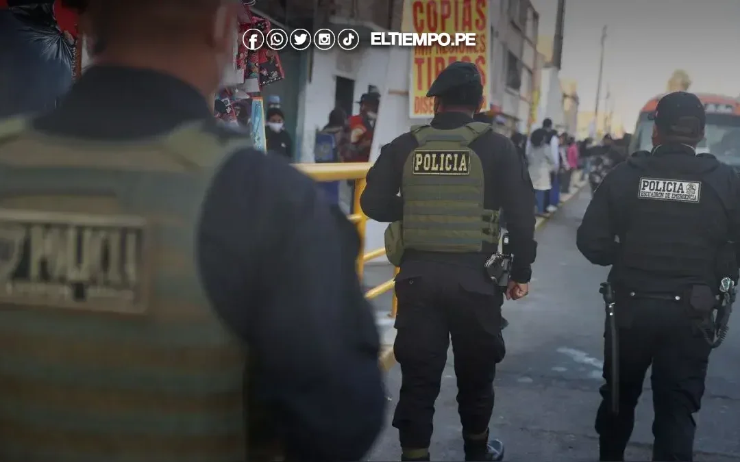 Congreso aprueba dictamen para que policías usen sus armas en caso de flagrante delito