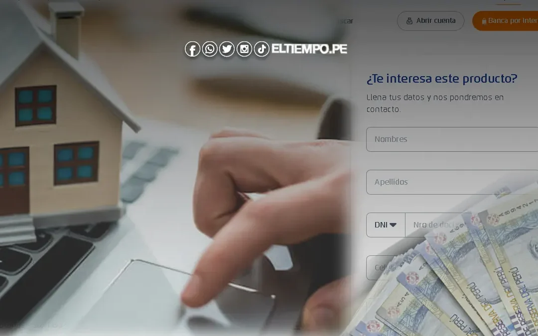 Préstamo BCP de para comprar un departamento en Lima: Mira si cumples con los requisitos | La tasa de interés es 13.99%