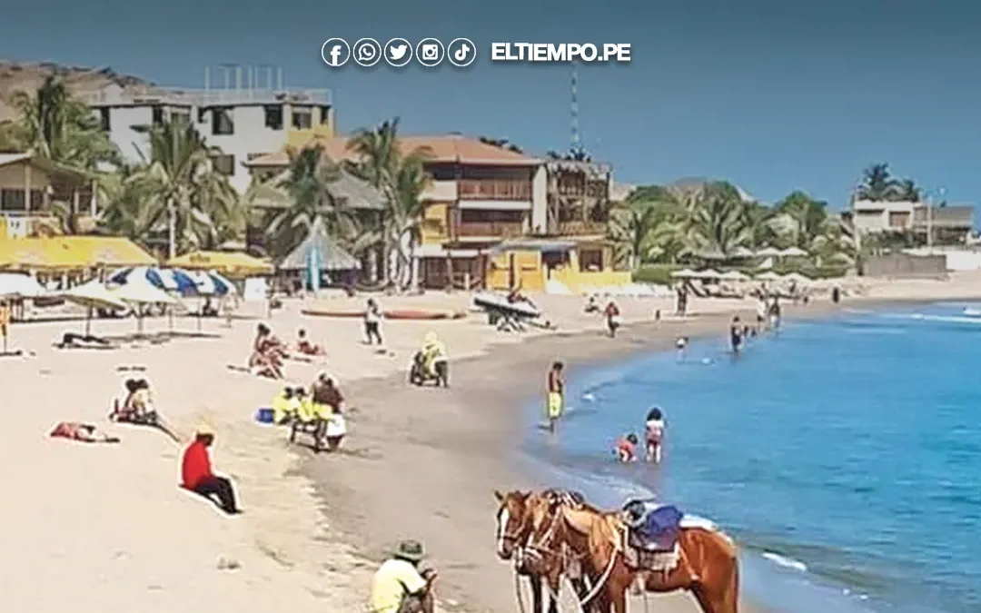 Máncora espera la llegada de más de 10 mil turistas por feriado largo de semana santa