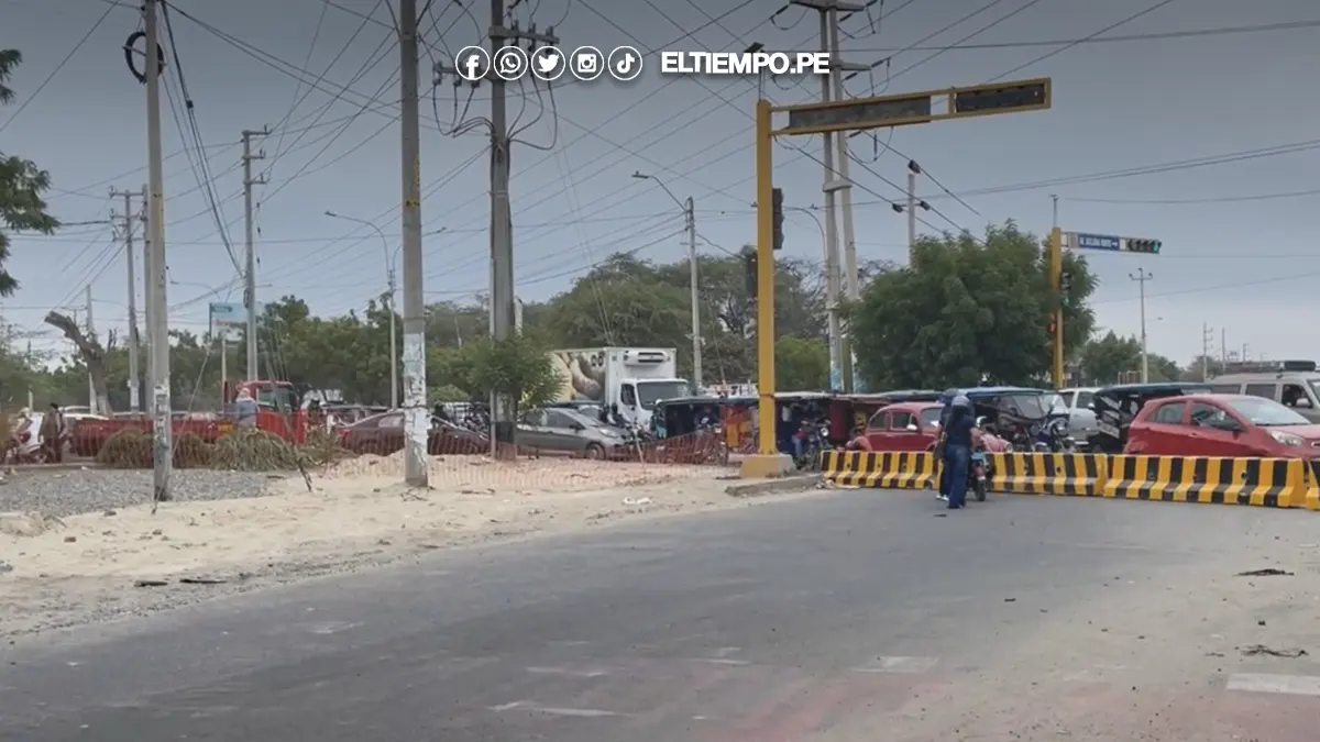 cierre de avenida sullana