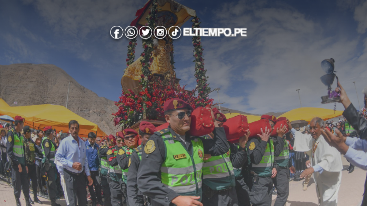 Arequipa: miles de devotos participan de procesión de la imagen de la Virgen de Chapi Arequipa: miles de devotos participan de procesión de la imagen de la Virgen de Chapi