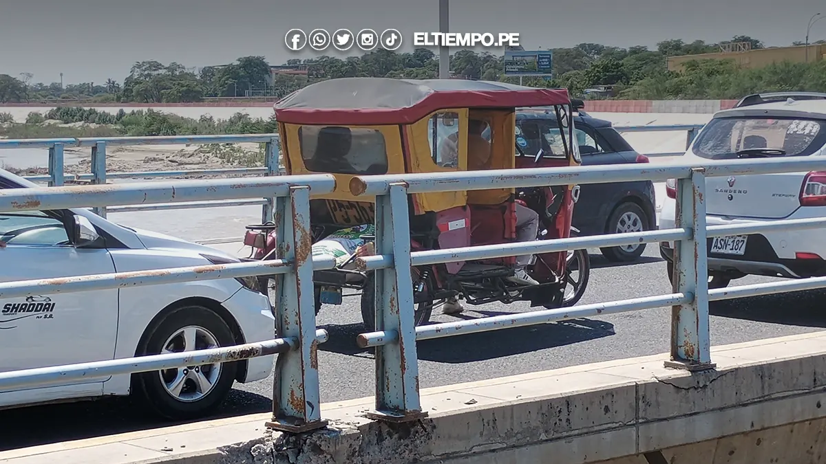 Estado actual del puente Cáceres