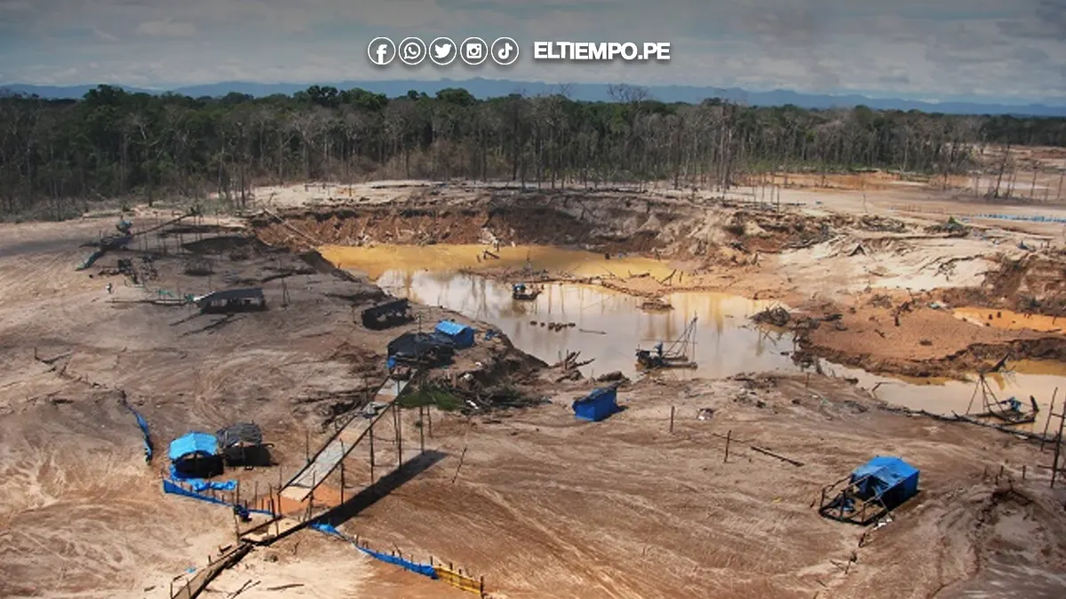 Minería ilegal en Perú