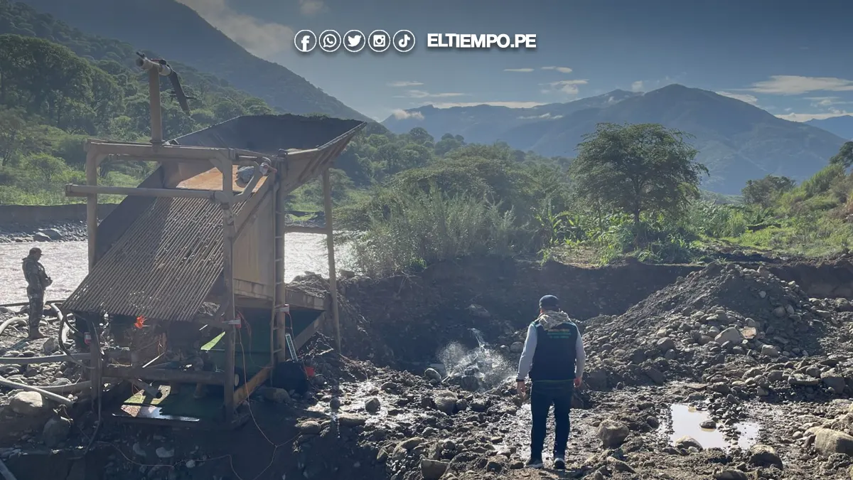 Minería ilegal en Piura Minería ilegal en Piura