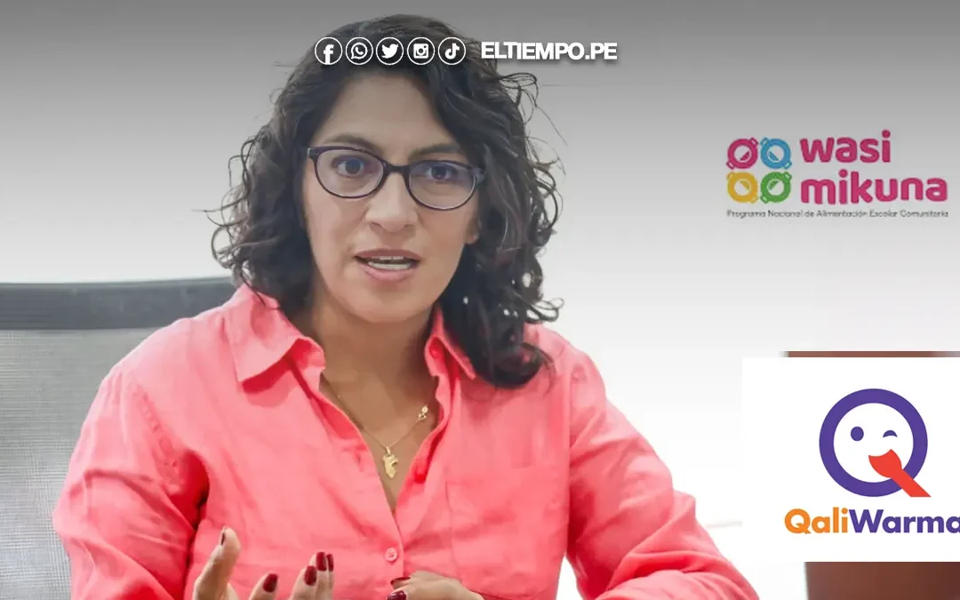 Leslie Urteaga reconoce que ‘Qali Warma’ y ‘Wasi Mikuna’ no cumplieron con sus objetivos