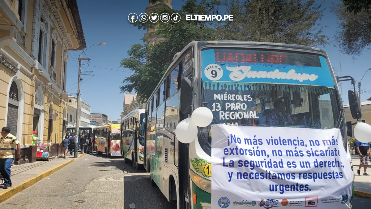 paro de transportistas en Piura paro de transportistas en Piura
