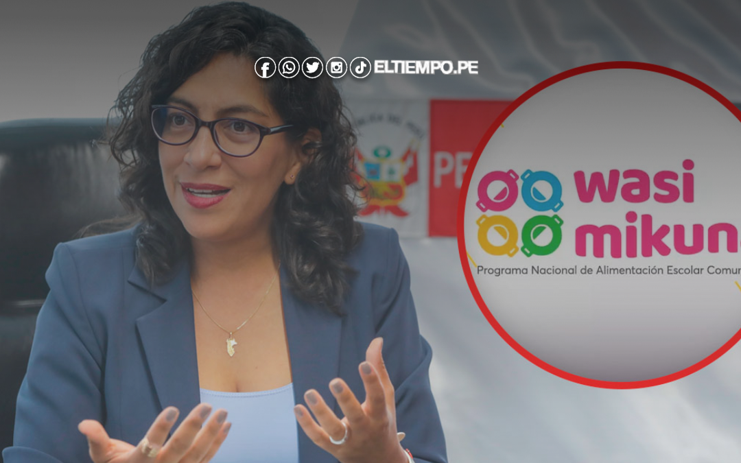 Ministra Leslie Urteaga culpa a 34 consorcios por intoxicación de 300 niños en Wasi Mikuna